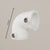 Fitting 90° clamp – white