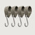 S-hooks – Set of 4 | With Rubber Loop