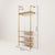 KIM 1 OAK – 4 shelves | gold