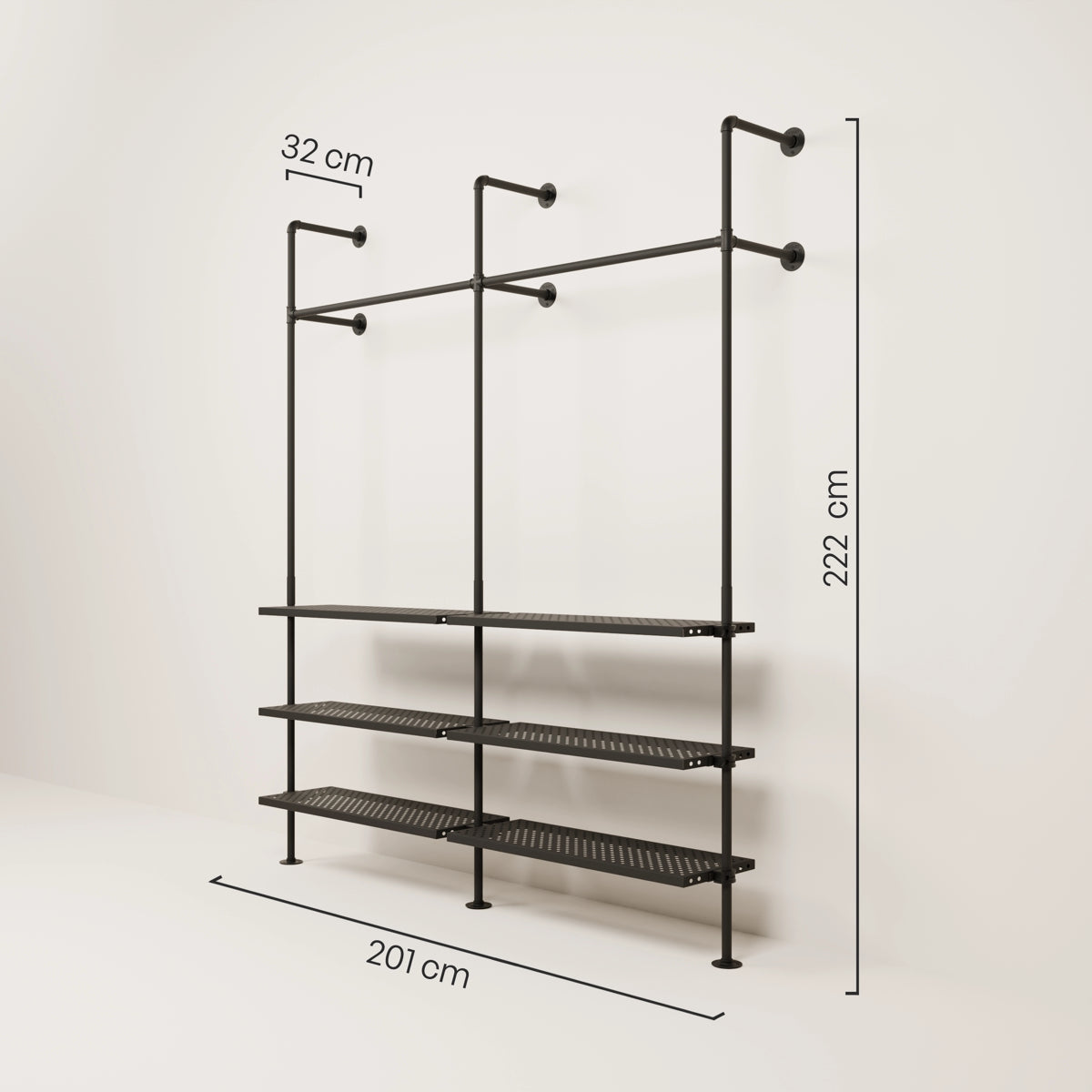 KIM 2 METAL – 6 shelves