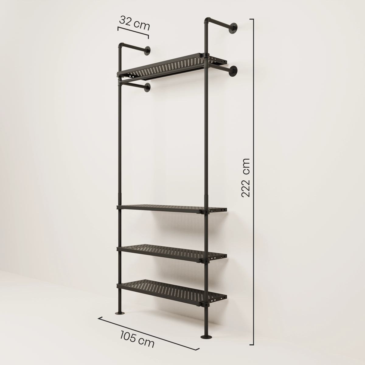 KIM 1 METAL – 4 shelves