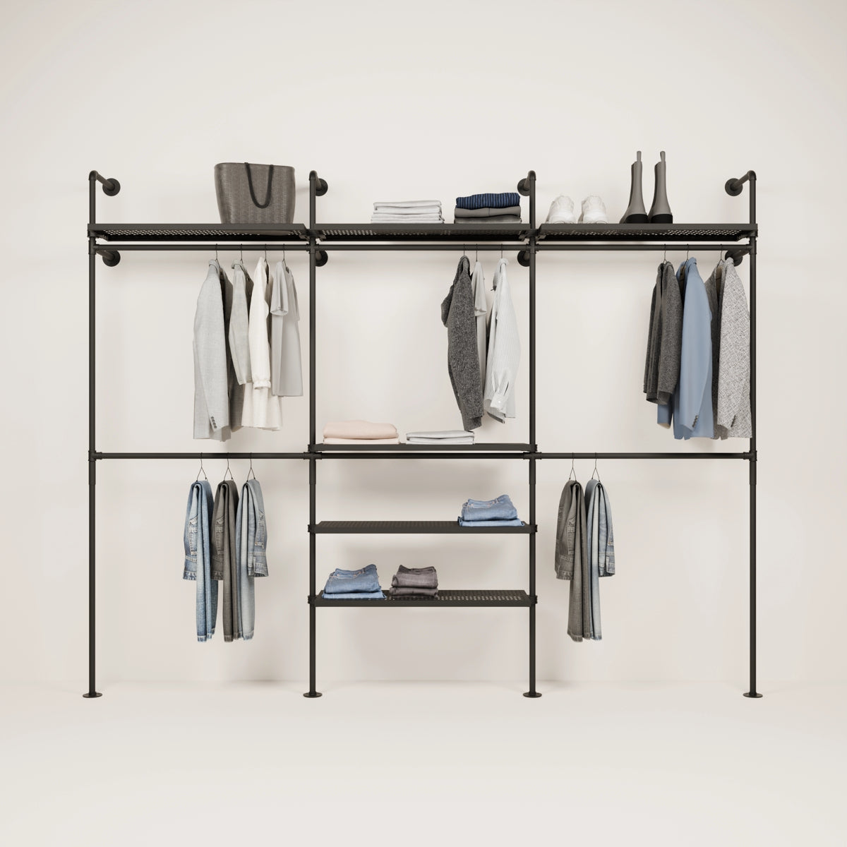 KIM DOUBLE 3 METAL – 6 shelves