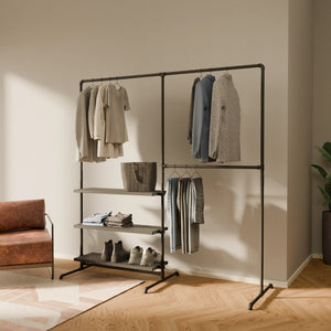 LAS 2 METAL – 3 shelves