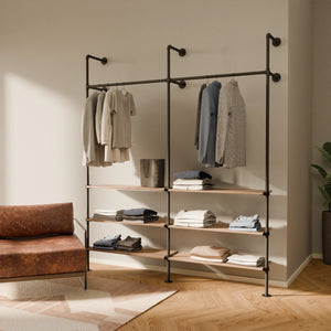 KIM 2 OAK – 6 shelves