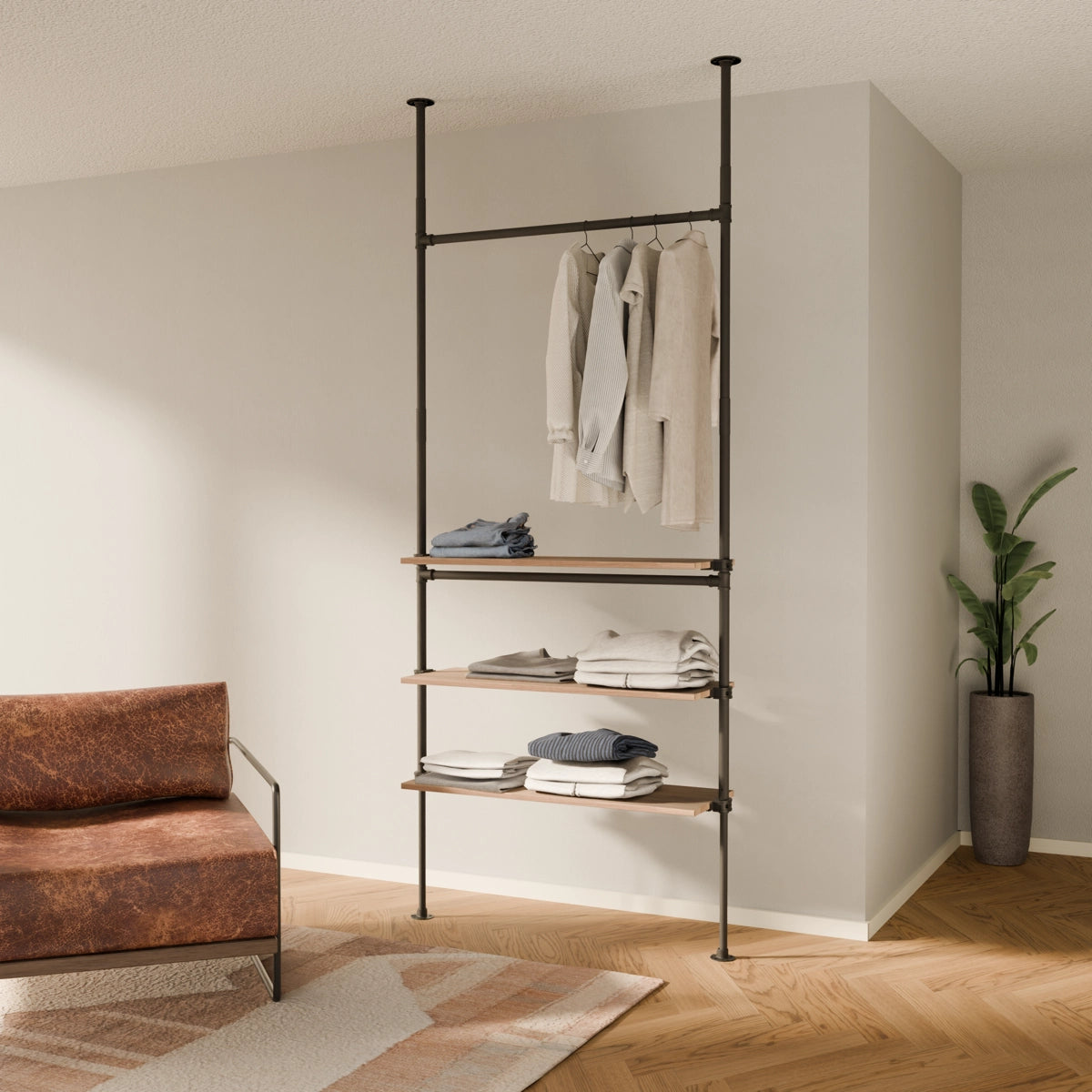 LOFT 1 OAK – 3 shelves