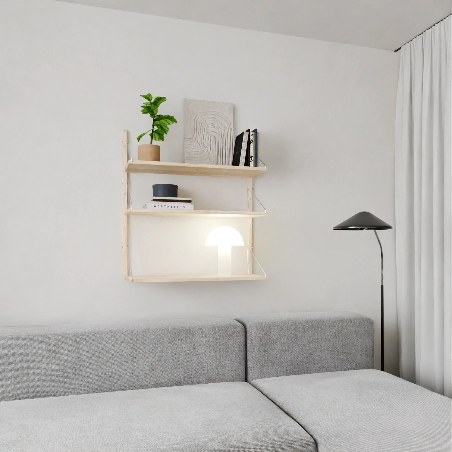 STAKK – Wallmounted shelf