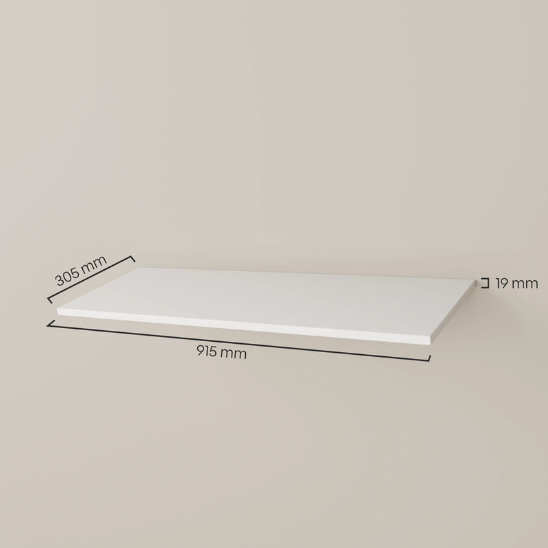 Shelf – White | incl. assembly accessories | set of 1 | set of 3 | set of 5