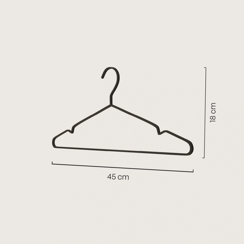 Velvet coat hangers – 5 pieces | 10 pieces