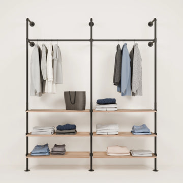 KIM 2 OAK – 6 shelves