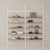 KIM 2 OAK – 10 shelves | white
