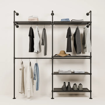 KIM DOUBLE 2 METAL – 5 shelves