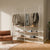 KIM 2 OAK – 6 shelves | white
