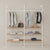 KIM 2 OAK – 6 shelves | white
