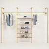 KIM 3 OAK – 5 shelves | gold