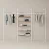 KIM 3 OAK – 5 shelves | white