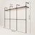 KIM DOUBLE 3 OAK – 3 top shelves