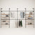 KIM DOUBLE 4 OAK –  10 shelves