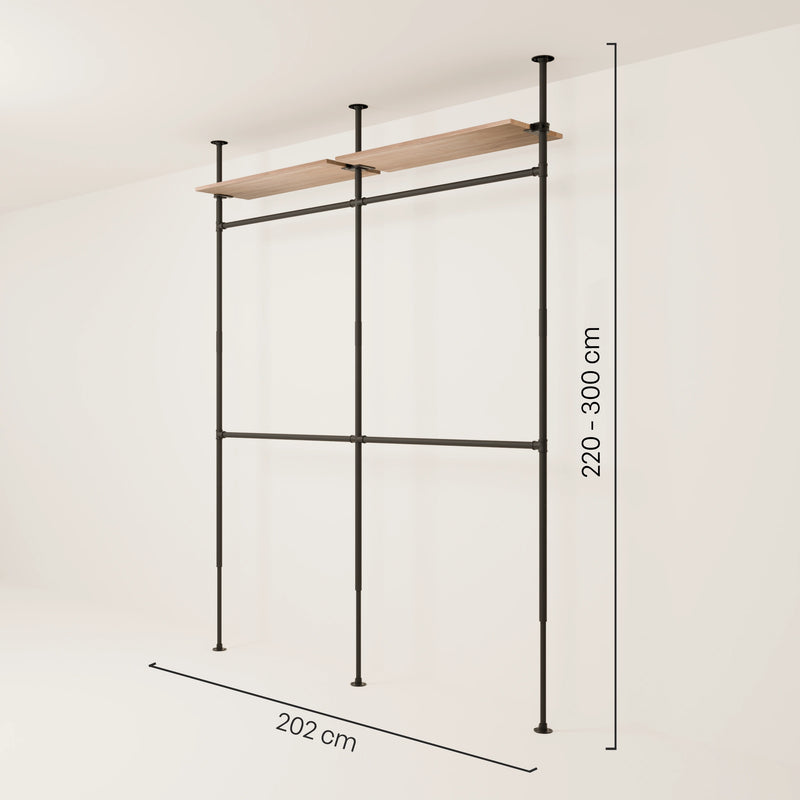 LOFT 2 OAK – 2 shelves