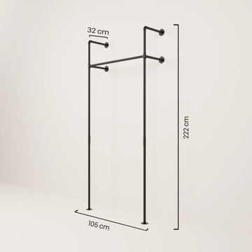 KIM 1 – wall mounted coat rack | industrial design