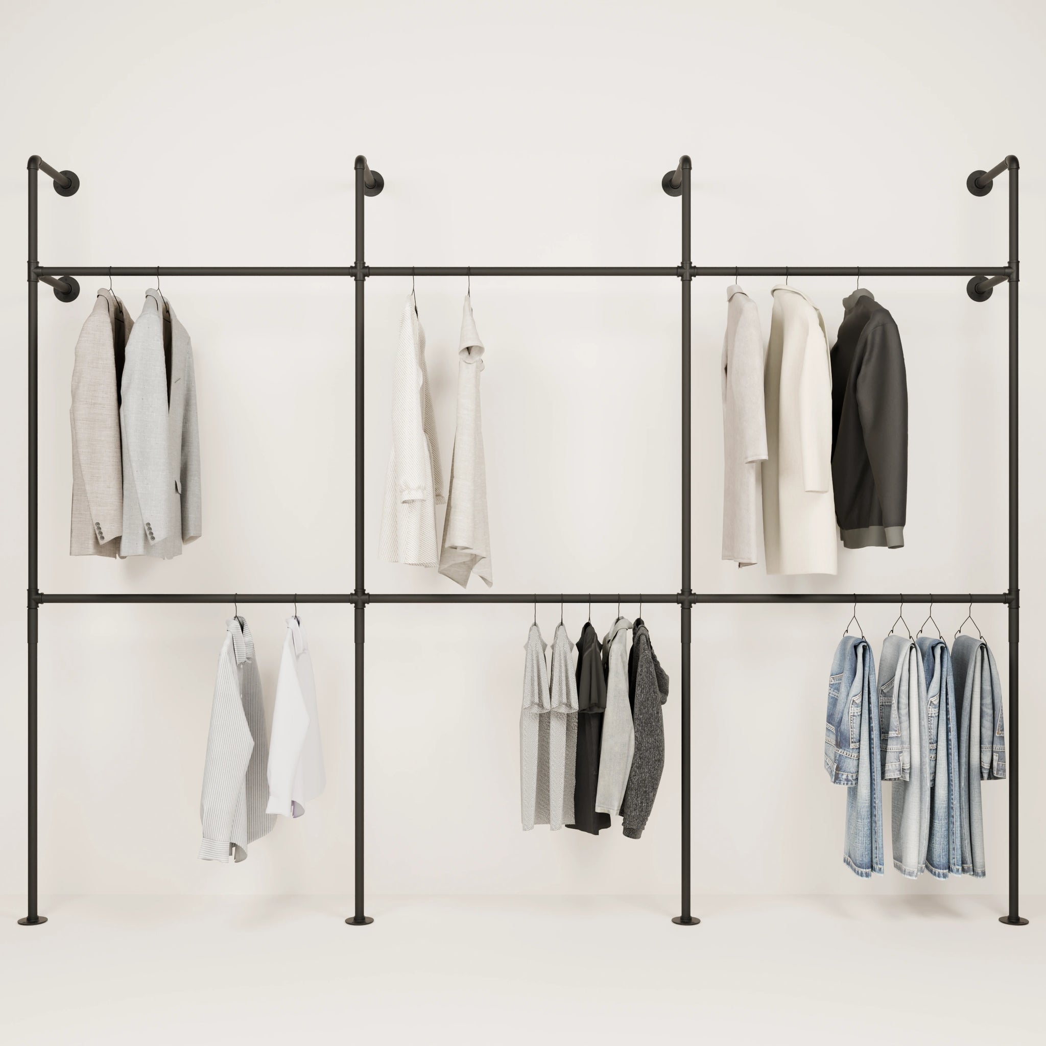 KIM DOUBLE 3 – Wall wardrobe | industrial design